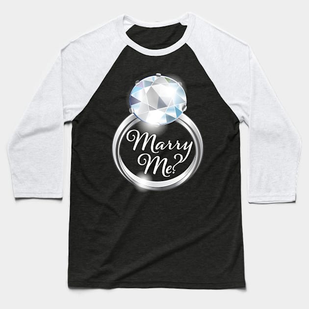 Marry Me T shirt Baseball T-Shirt by chrayk57